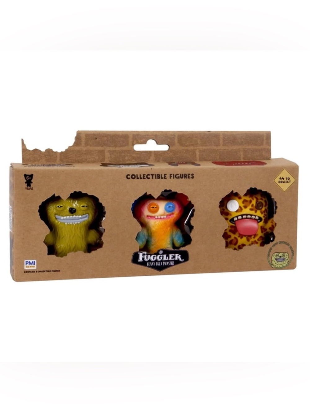 Fuggler Funny Ugly Monsters Collectible Figures 3-Pack